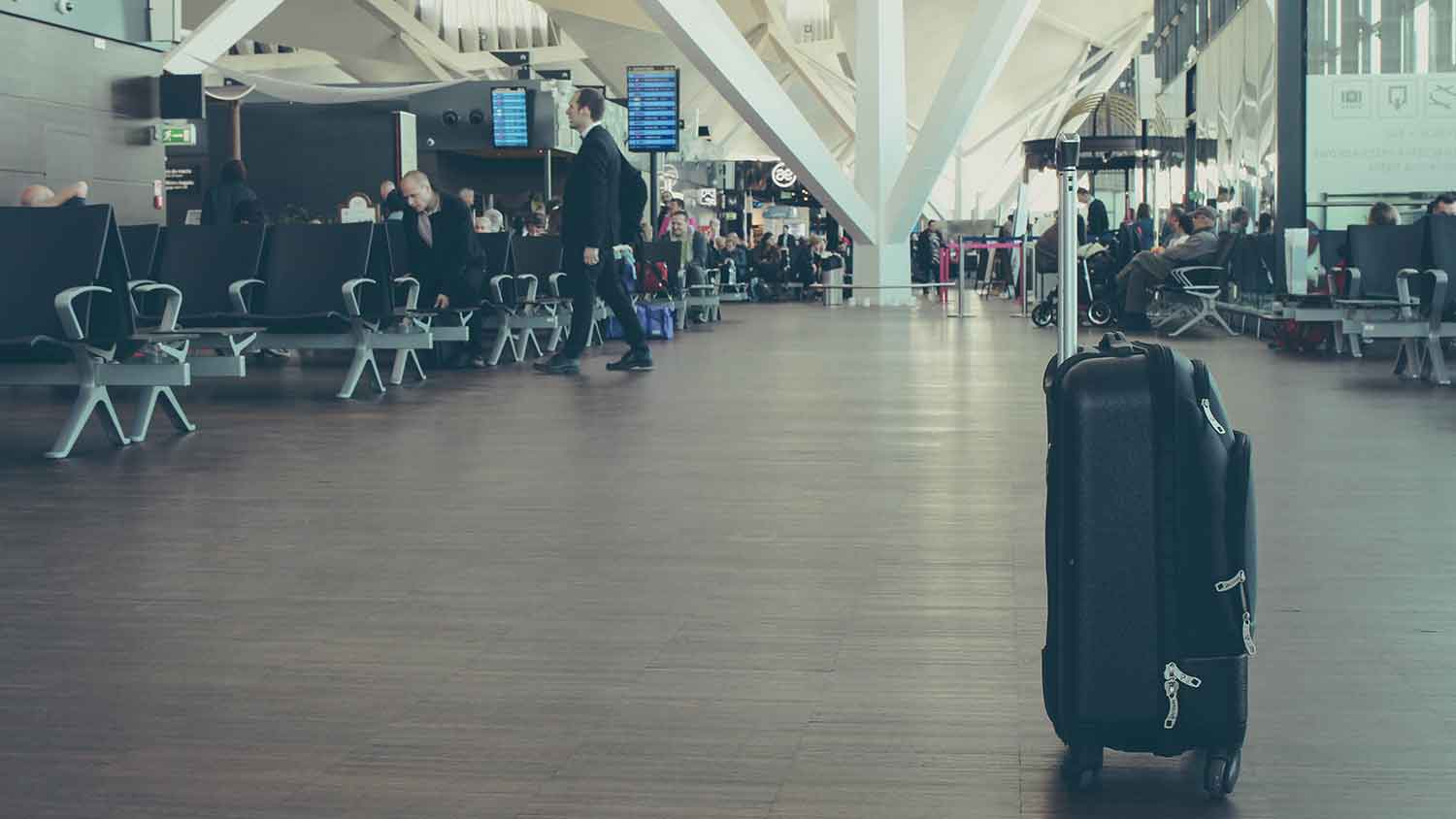 airport waiting area
